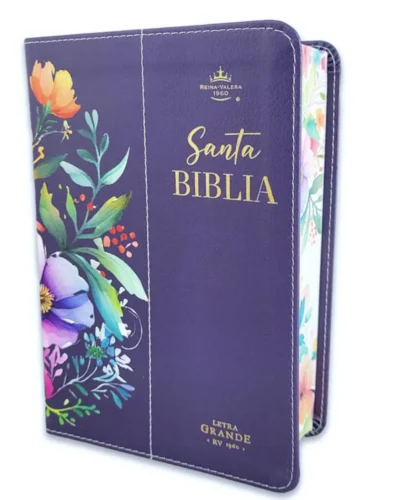 Biblia Pequeña Reina Valera 1960 | Letra Grande Morada