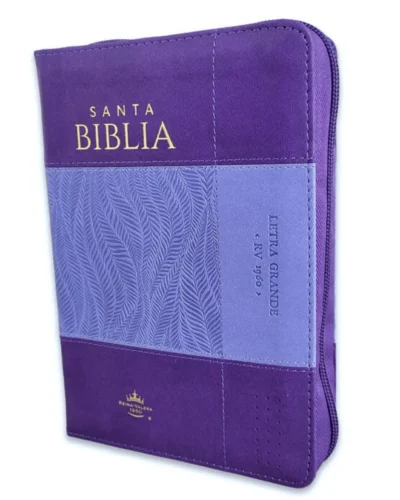 Biblia Pequeña Reina Valera 1960 | Letra Grande Morada