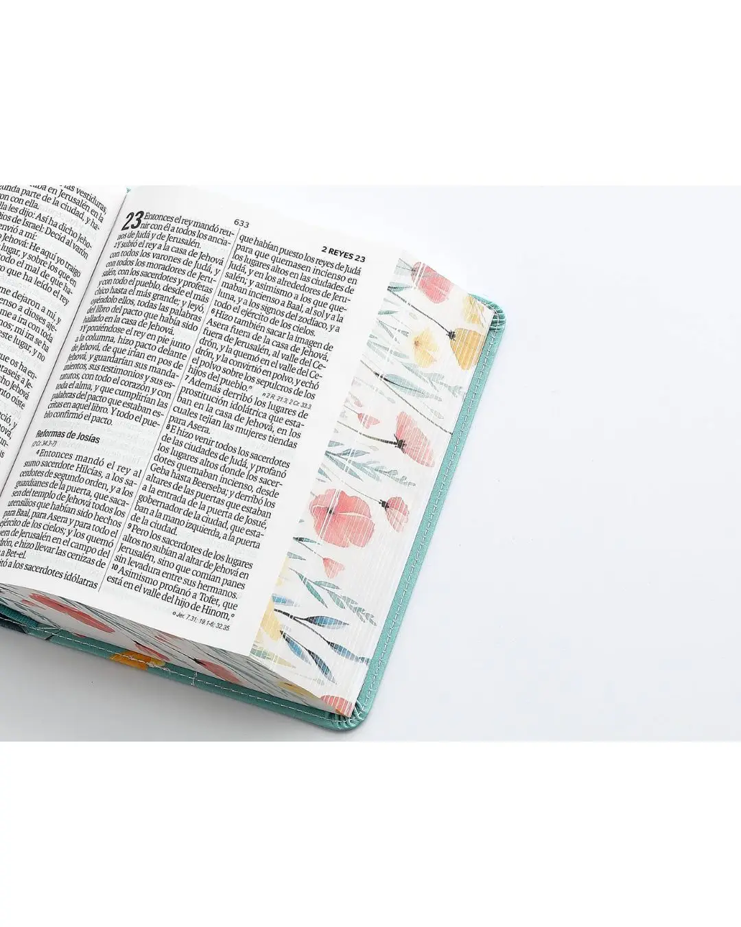 Biblia Pequeña Reina Valera 1960 | Letra Grande Turquesa - Imagen 2