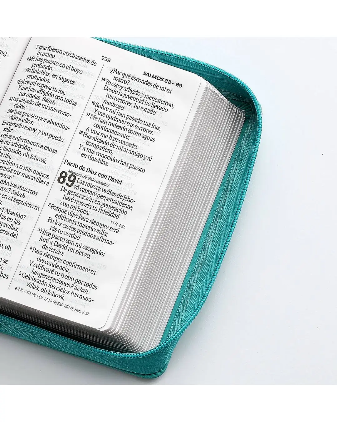 Biblia Pequeña Reina Valera 1960 | Letra Grande Turquesa - Imagen 5