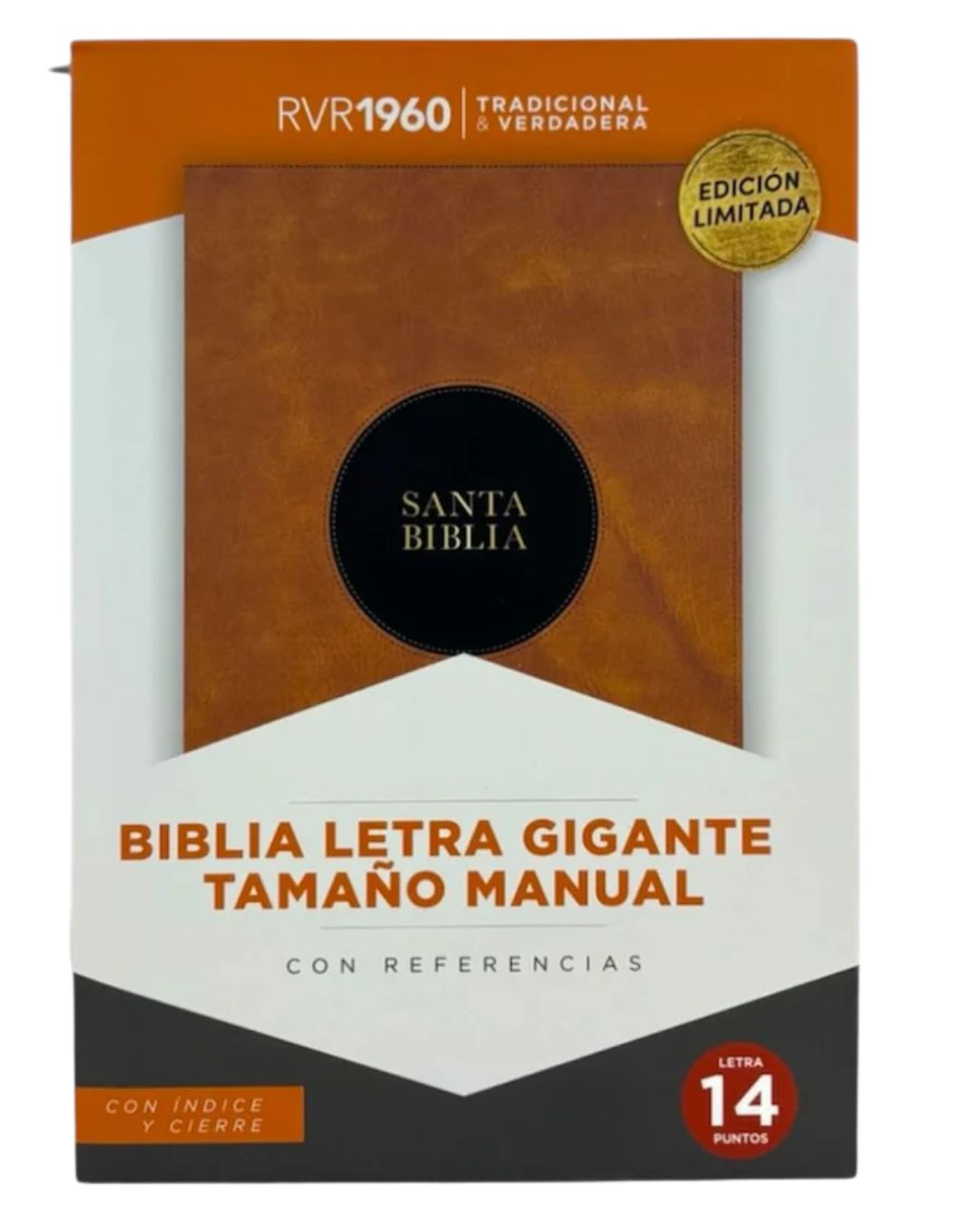 Biblia Reina Valera 1960 - Letra Gigante Café - Imagen 2