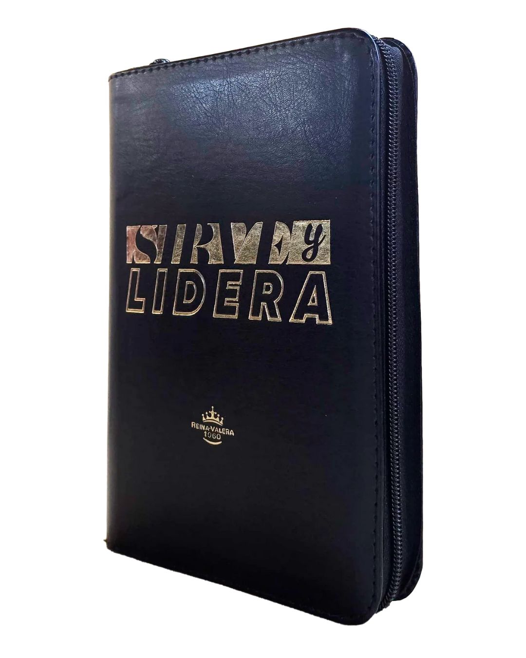 Biblia Reina Valera 1960, Letra Grande, Símil Piel, Manual, Negro con Cierre