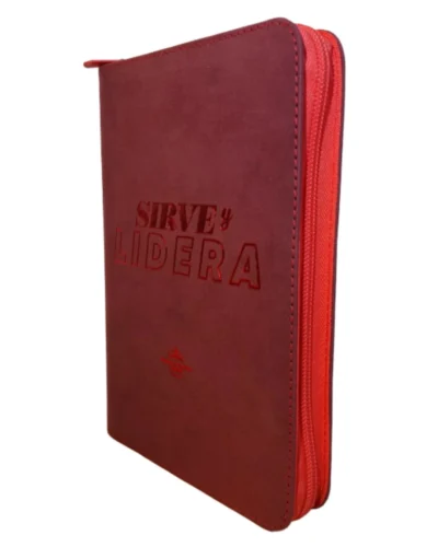 Biblia Reina Valera 1960, Letra Grande, Símil Piel, Manual, Rojo con Cierre