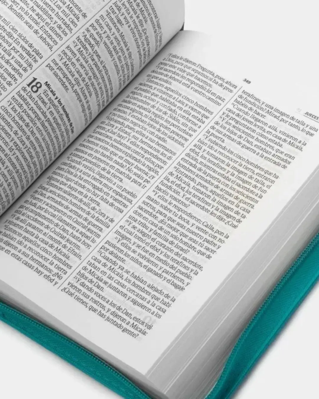Biblia Reina Valera 1960 | Pequeña Azul con Cierre - Imagen 3