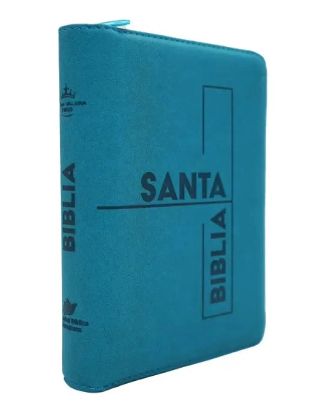 Biblia Reina Valera 1960 | Pequeña Azul con Cierre
