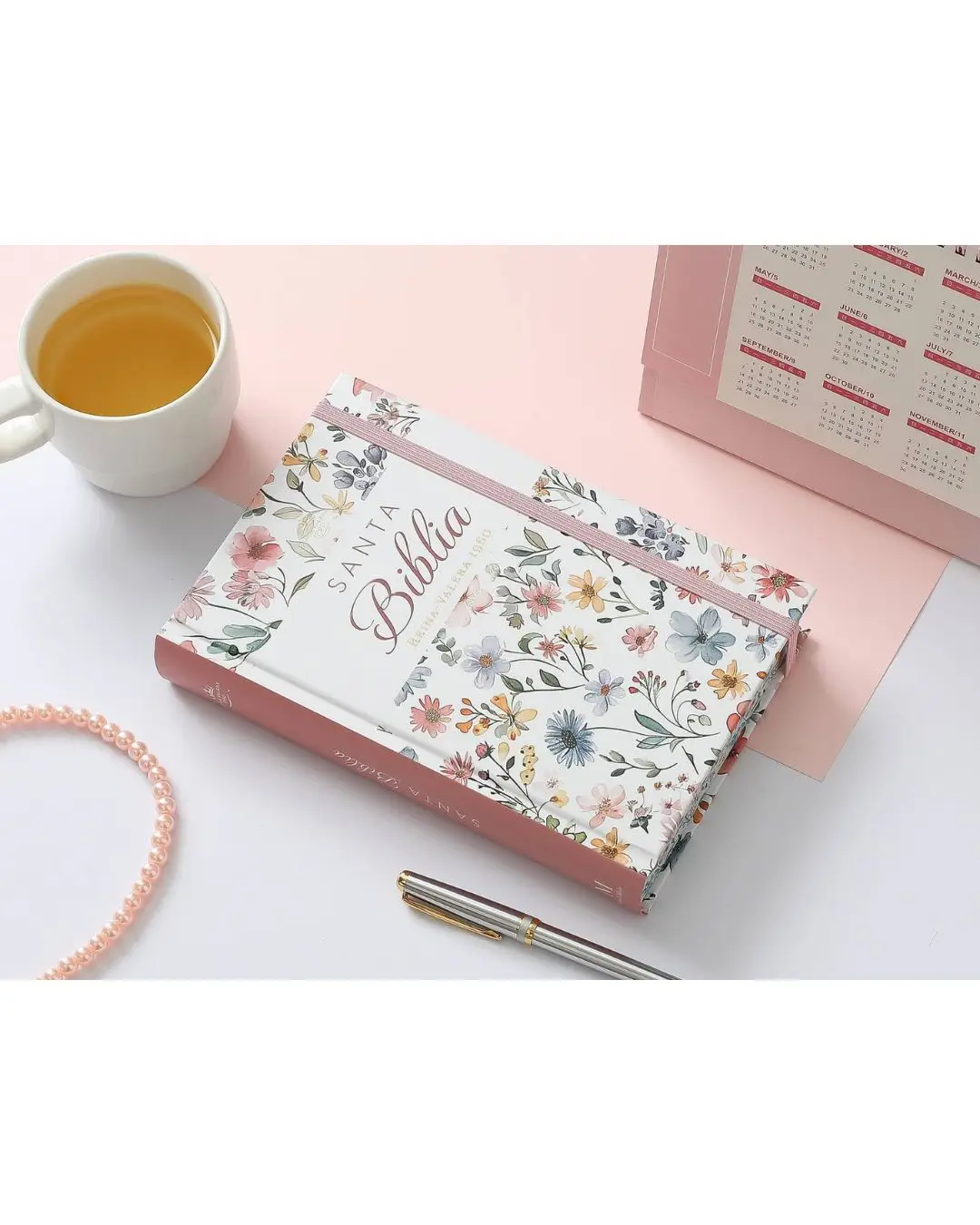 Biblia Reina Valera 1960 | Letra Grande Blanca Flores - Imagen 2