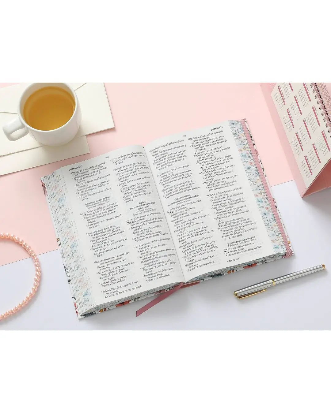 Biblia Reina Valera 1960 | Letra Grande Blanca Flores - Imagen 3