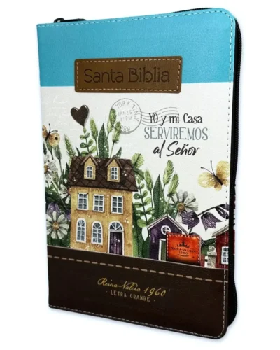 Biblia Reina Valera 1960 | Letra Grande Yo y mi casa serviremos al Señor