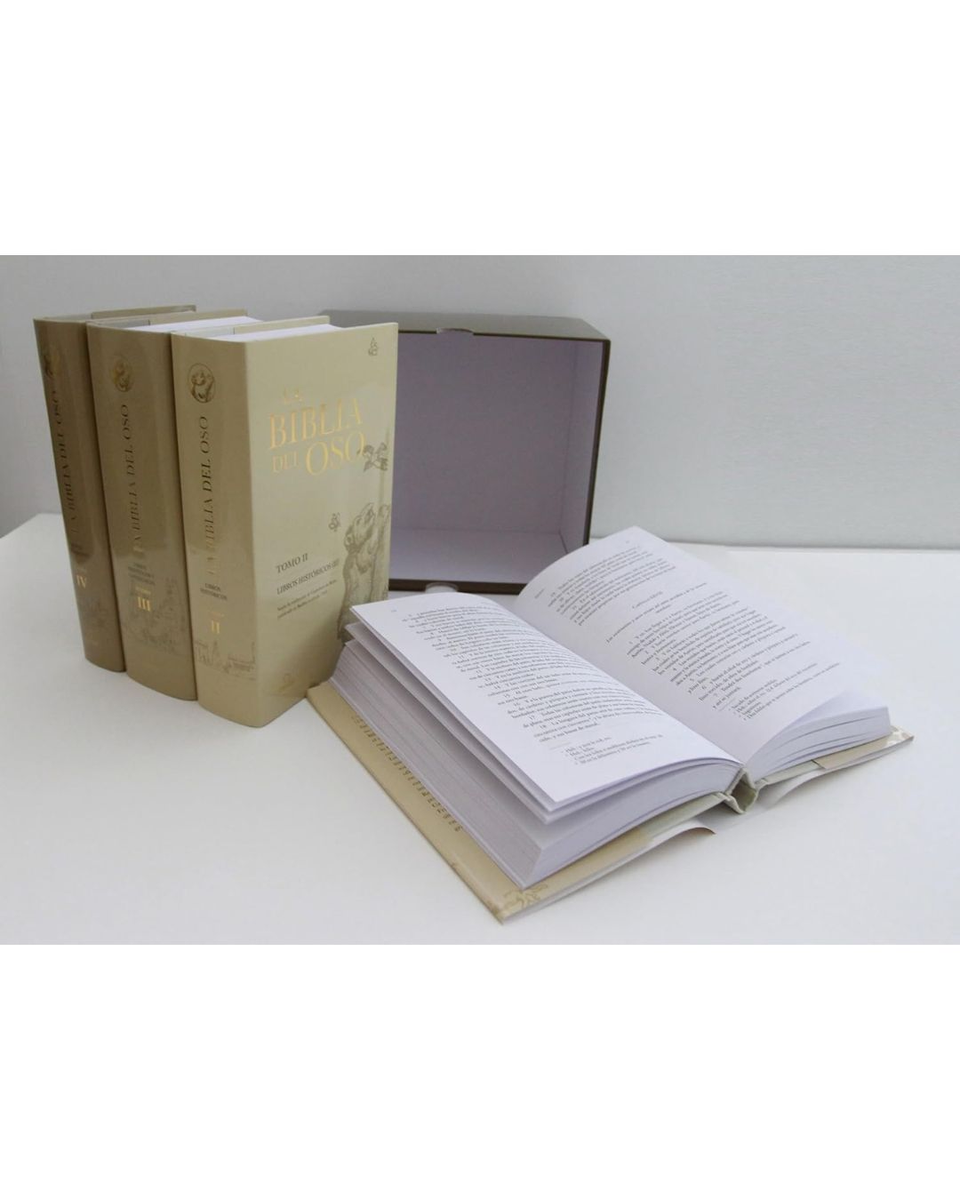 Biblia del Oso (Reina 1569) – Casiodoro de Reina | Estuche 4 tomos - Imagen 2