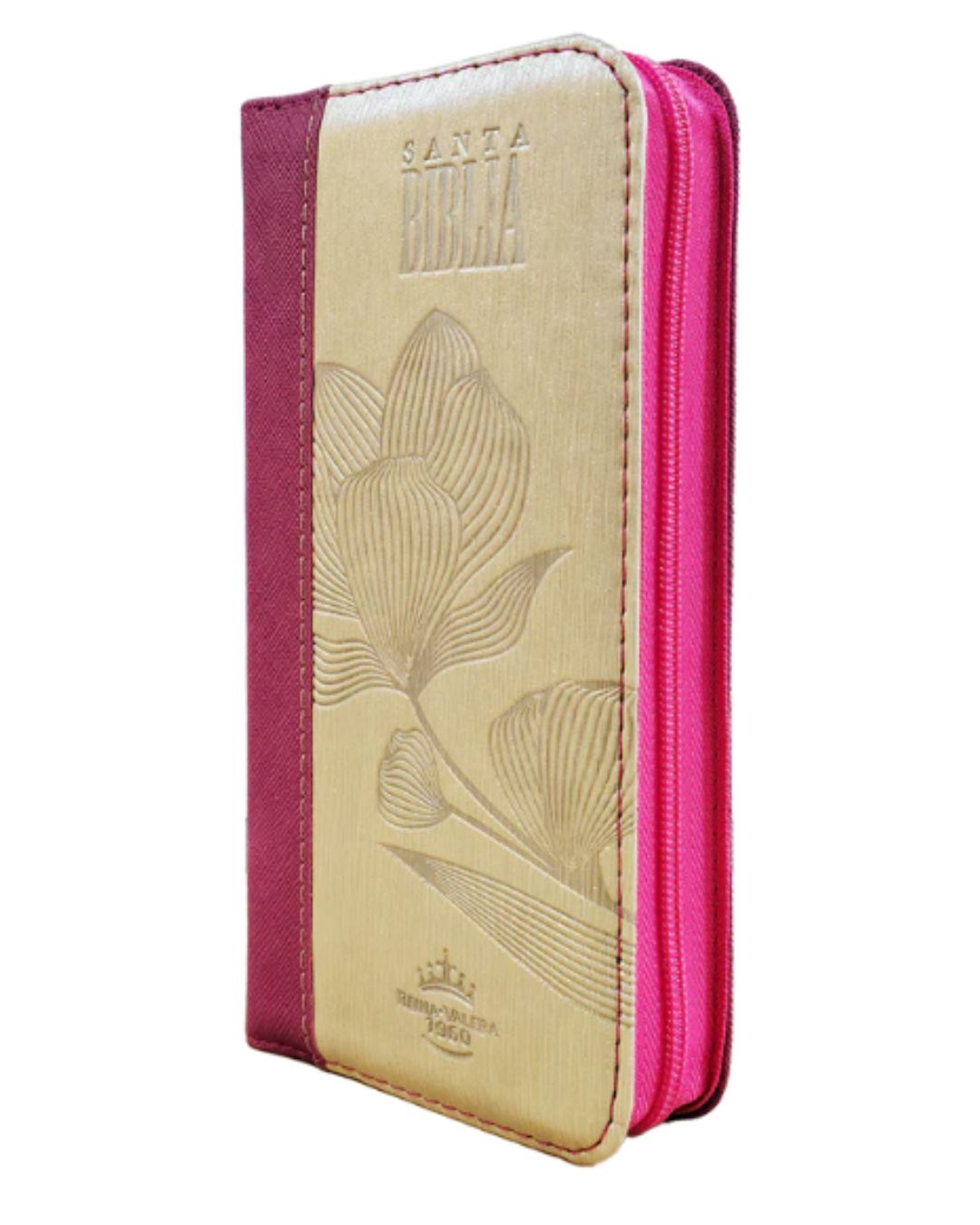 Biblia tipo chequera Reina Valera 1960, Senti Piel, Pequeña con Cierre e Índice - Imagen 2