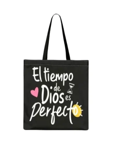 Bolsa Tote Cristiana – Estampada a Doble Cara