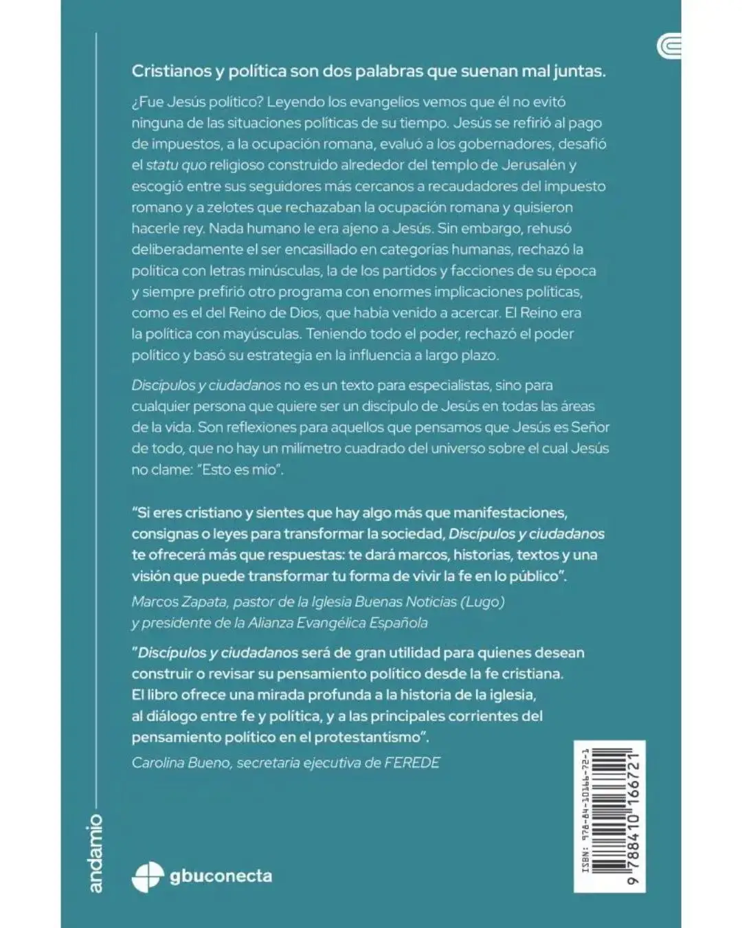 Discípulos y ciudadanos: el cristiano y la política | Jaume Llenas, Bernard Coster - Imagen 2