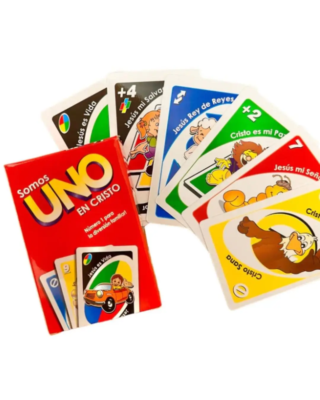 Juego de Cartas UNO Cristiano – Somos Uno en Cristo | Diversión Familiar - Imagen 2