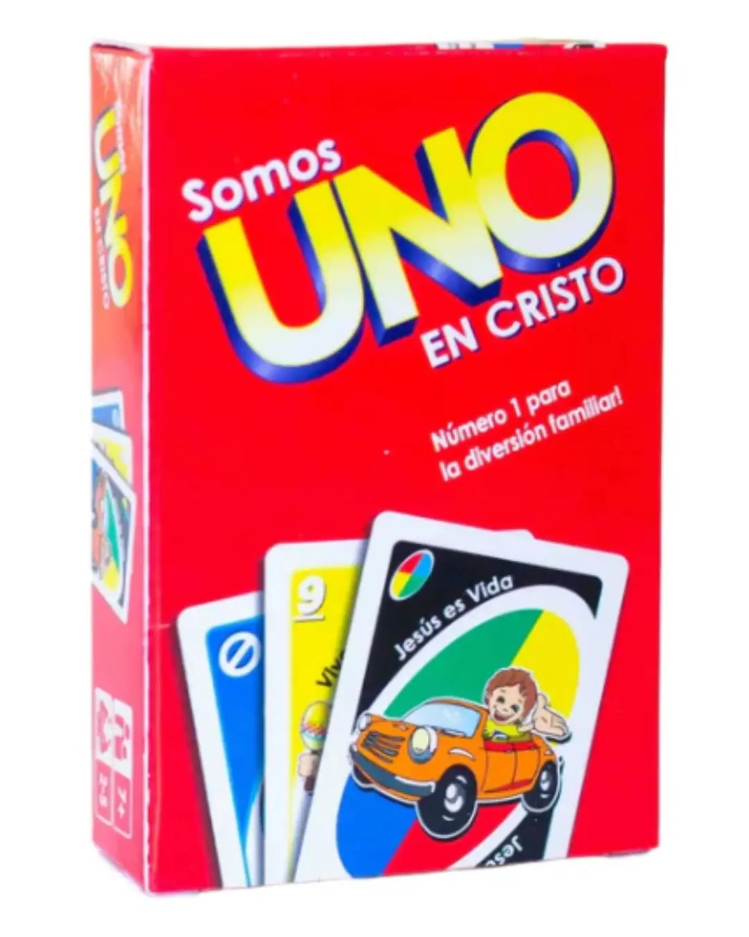 Juego de Cartas UNO Cristiano – Somos Uno en Cristo | Diversión Familiar
