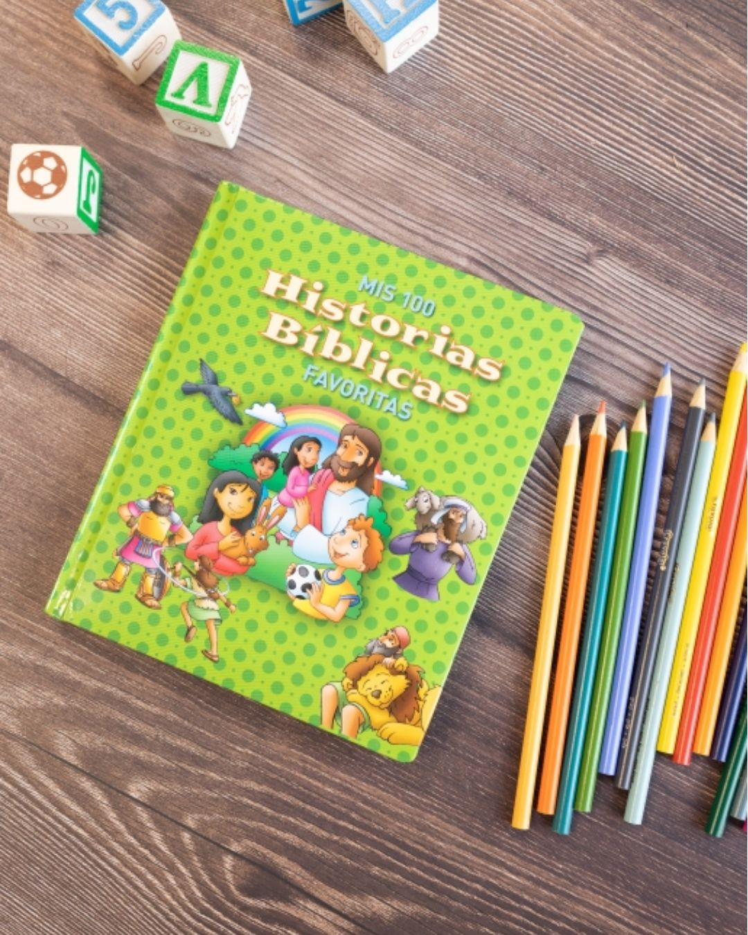 Mis 100 Historias Bíblicas Favoritas | Libro bíblico infantil ilustrado - Imagen 2