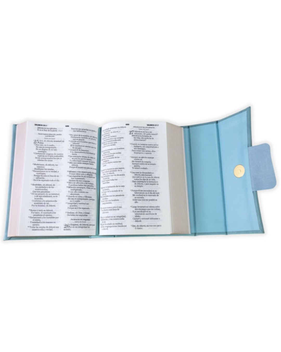 Biblia Reina Valera 1960 de lujo | Turquesa estilo Bolso - Imagen 2