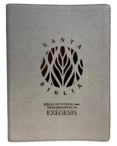 Biblia de Estudio con herramientas de Exégesis | Reina Valera 1995 Gris