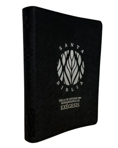 Biblia de Estudio con herramientas de Exégesis | Reina Valera 1995 Negra