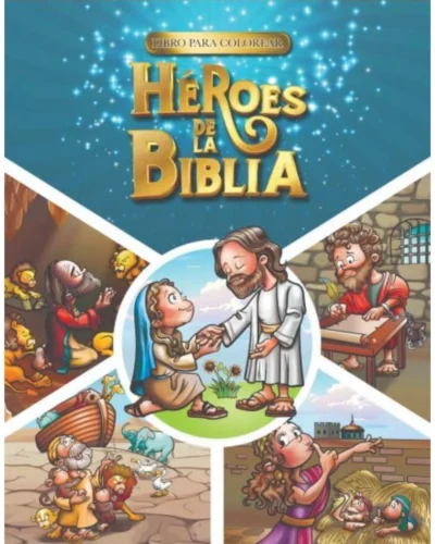 Libro para colorear - Héroes de la Biblia