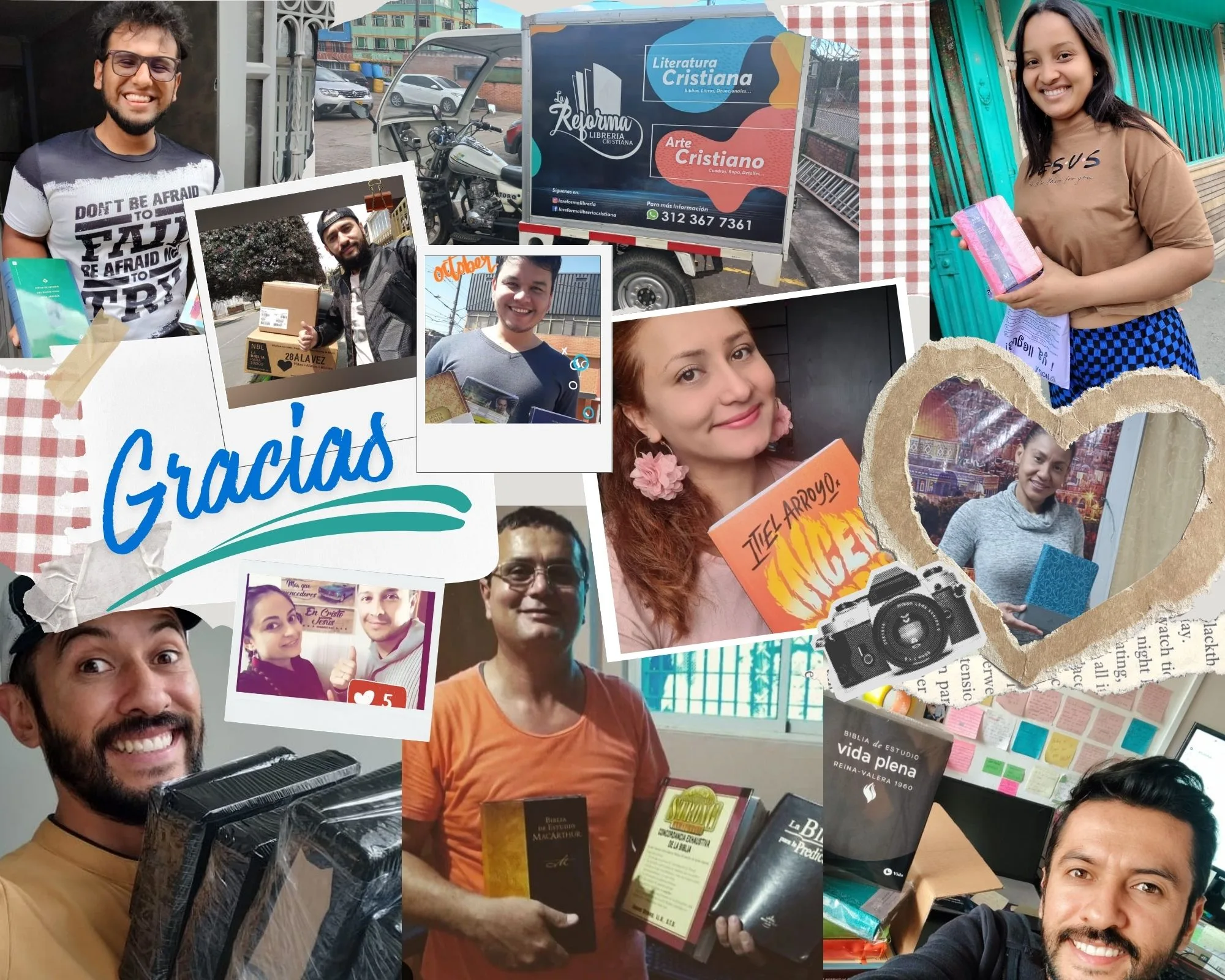 Neutral and Brown Collage Style Spring Memories Photo Collage (1)