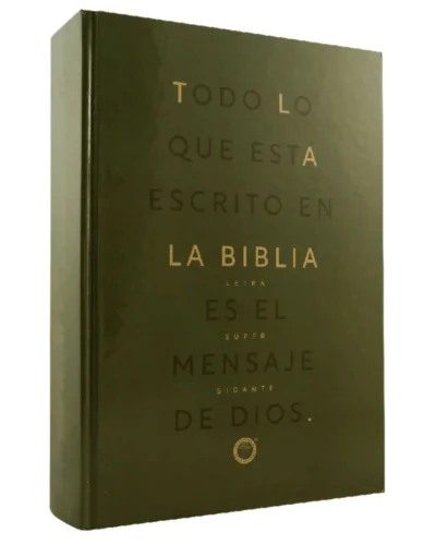 Biblia TLA | Letra Súper Gigante Verde
