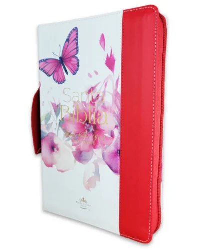 Biblia Mediana Letra Grande - RVR 1960 | Roja Mariposa
