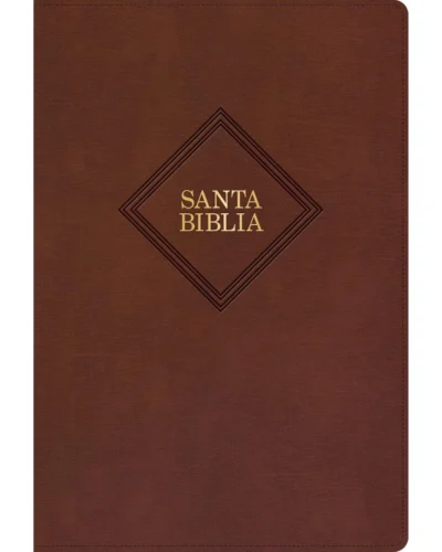 Biblia Reina Valera 1960 - Mediana Letra Grande Café