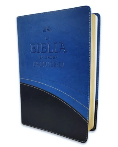 Biblia en Orden Cronológico Azul