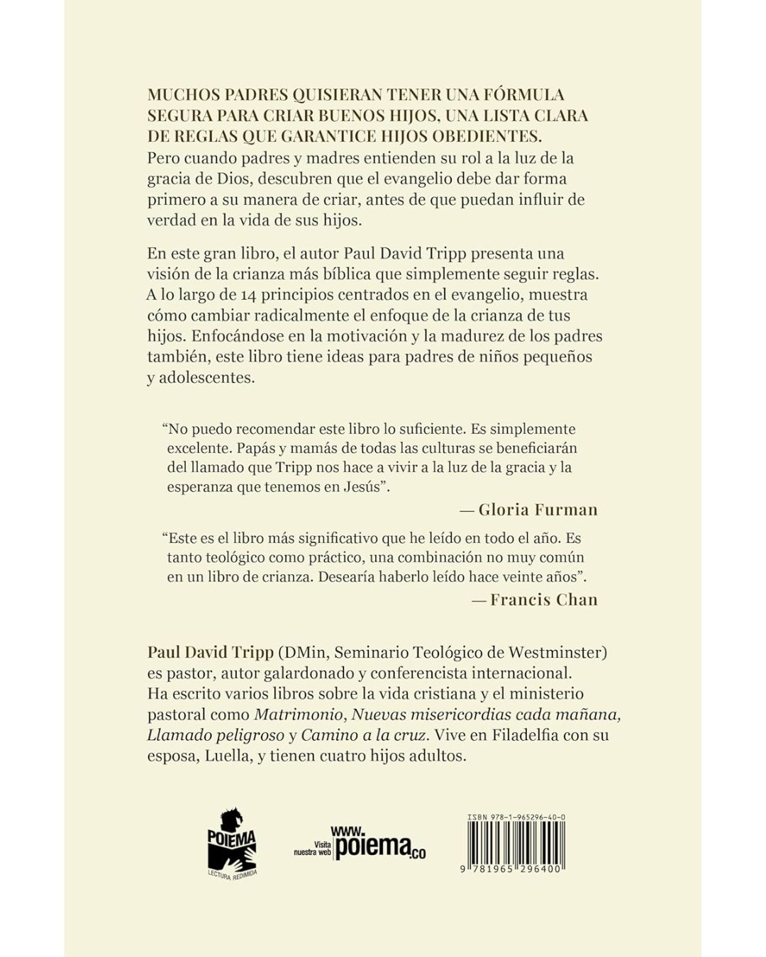 La crianza de los hijos - Paul David Tripp - Imagen 2